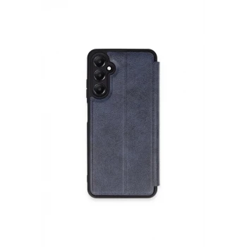 Newface Samsung Galaxy S24 FE Kılıf Flip Cover - Lacivert