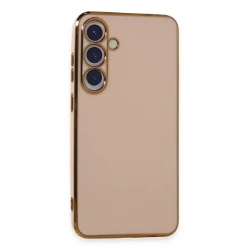Newface Samsung Galaxy S24 Kılıf Volet Silikon - Pembe