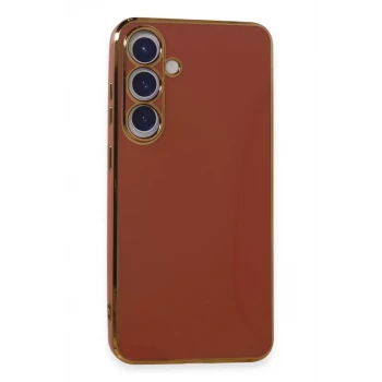 Newface Samsung Galaxy S24 Plus Kılıf Volet Silikon - Kırmızı