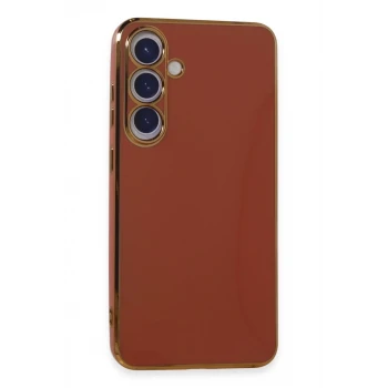 Newface Samsung Galaxy S24 Plus Kılıf Volet Silikon - Kırmızı
