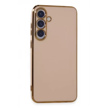 Newface Samsung Galaxy S24 Plus Kılıf Volet Silikon - Pembe