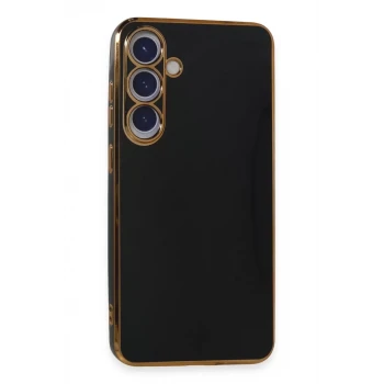 Newface Samsung Galaxy S24 Plus Kılıf Volet Silikon - Siyah