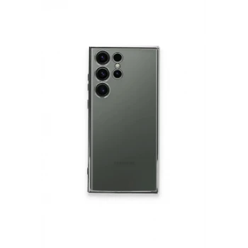 Newface Samsung Galaxy S24 Ultra Kılıf Razer Lensli Silikon - Mor