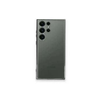Newface Samsung Galaxy S24 Ultra Kılıf Razer Lensli Silikon - Mor