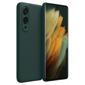 Newface Samsung Galaxy S25 Edge First Silikon - Koyu Yeşil