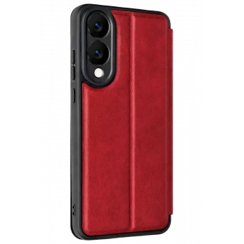 Newface Samsung Galaxy S25 Edge Flip Cover - Kırmızı