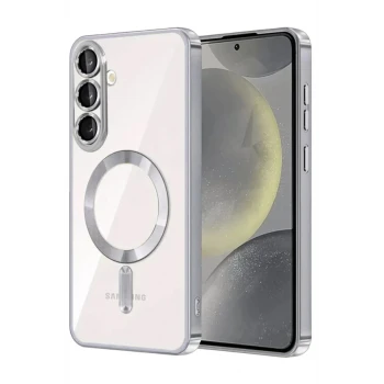 Newface Samsung Galaxy S25 FE Kross Magneticsafe Kapak - Titan Gri