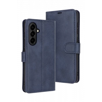 Newface Samsung Galaxy S25 FE Trend S Plus Kapaklı Kılıf - Lacivert