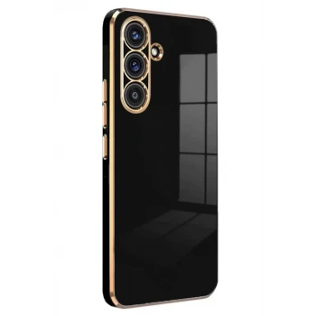 Newface Samsung Galaxy S25 FE Volet Silikon - Siyah