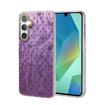 Newface Samsung Galaxy S25 Plus Kılıf Blade Aynalı Desenli Kapak - Desen 2