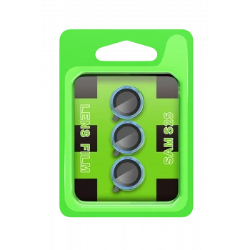 Newface Samsung Galaxy S25 Plus Raze Metal Kamera Lens - Mavi