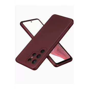 Newface Samsung Galaxy S25 Ultra Kılıf First Silikon - Bordo