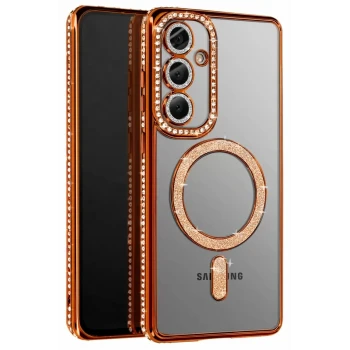 Newface Samsung Galaxy S26 Plus Joke Simli Magneticsafe Kılıf - Turuncu