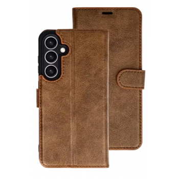 Newface Samsung Galaxy S26 Plus Trend S Plus Kapaklı Kılıf - Taba