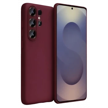 Newface Samsung Galaxy S26 Ultra First Silikon - Bordo