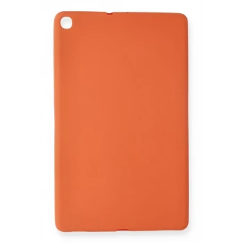 Newface Samsung Galaxy T510 Tab A 10.1 Kılıf Evo Tablet Silikon - Turuncu