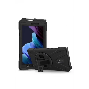 Newface Samsung Galaxy T577 Tab Active 3 Kılıf Amazing Tablet Kapak - Siyah