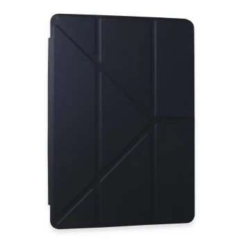 Newface Samsung Galaxy Tab A9 Kılıf Kalemlikli Mars Tablet Kılıfı - Lacivert