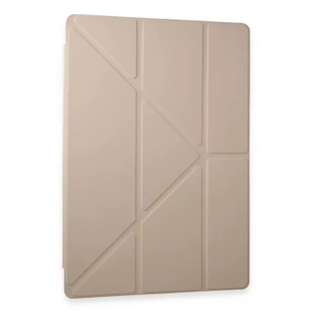 Newface Samsung Galaxy Tab A9 Kılıf Kalemlikli Mars Tablet Kılıfı - Rose Gold