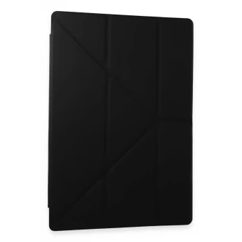 Newface Samsung Galaxy Tab A9 Kılıf Kalemlikli Mars Tablet Kılıfı - Siyah
