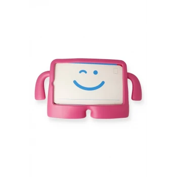 Newface Samsung Galaxy Tab A9 Kılıf Karakter Tablet Silikon - Pembe