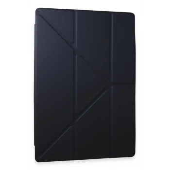 Newface Samsung Galaxy Tab A9 Plus Kılıf Kalemlikli Mars Tablet Kılıfı - Lacivert