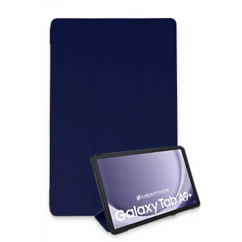 Newface Samsung Galaxy Tab A9 Plus Kılıf Tablet Smart Kılıf - Lacivert