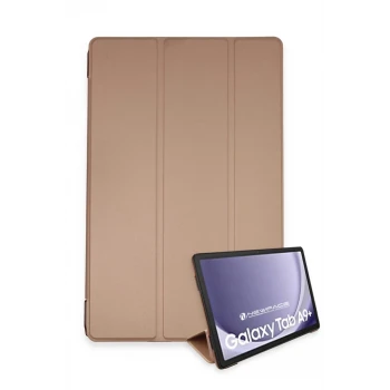 Newface Samsung Galaxy Tab A9 Plus Kılıf Tablet Smart Kılıf - Rose Gold