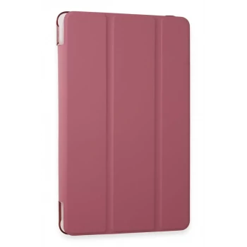 Newface Samsung Galaxy X610 Tab S9 FE Plus 12.4 Kılıf Tablet Smart Kılıf - Pembe