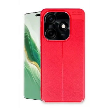 Newface Tecno Spark Go 2024 Kılıf Auto Focus Kapak - Kırmızı