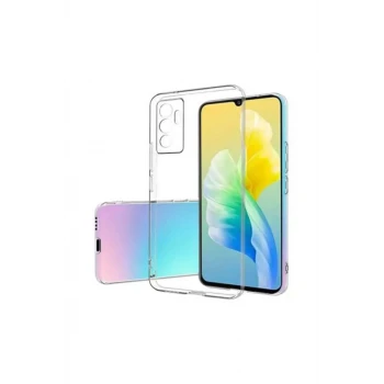 Newface Vivo V23 5G Kılıf Lüx Şeffaf Silikon