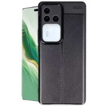 Newface Vivo V30 5G Kılıf Auto Focus Kapak - Siyah