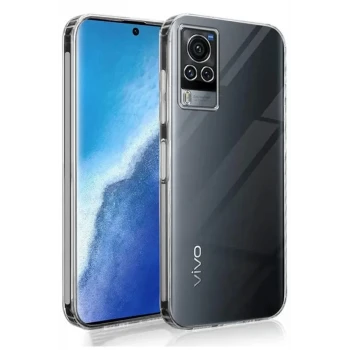 Newface Vivo V30 5G Kılıf Lüx Şeffaf Silikon