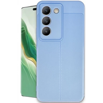 Newface Vivo V30 Lite 4G Kılıf Auto Focus Kapak - Mavi