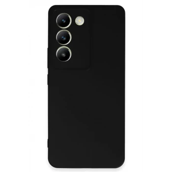 Newface Vivo V30 Lite 4G Kılıf First Silikon - Siyah