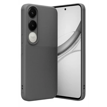 Newface Vivo V50 Lite 4G Auto Focus Karbon Kapak - Gri