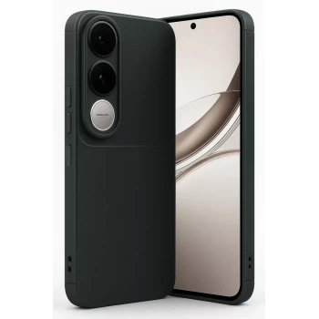 Newface Vivo V50 Lite 4G Auto Focus Karbon Kapak - Siyah
