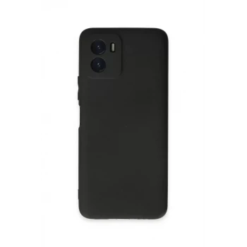 Newface Vivo Y15S Kılıf First Silikon - Siyah