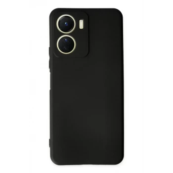 Newface Vivo Y16 Kılıf First Silikon - Siyah