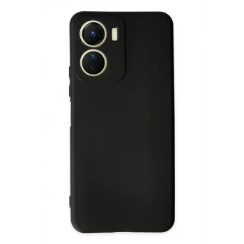 Newface Vivo Y16 Kılıf First Silikon - Siyah