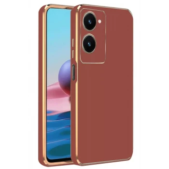 Newface Vivo Y18 Kılıf Volet Silikon - Kırmızı