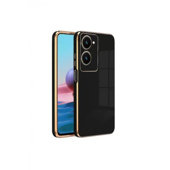 Newface Vivo Y18 Kılıf Volet Silikon - Siyah