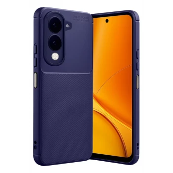 Newface Vivo Y29S Auto Focus Karbon Kapak - Lacivert