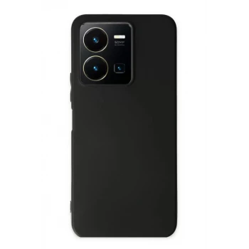 Newface Vivo Y35 Kılıf First Silikon - Siyah