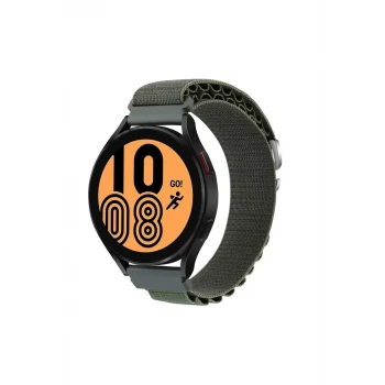 Newface Watch 20mm KR410 Kumaş Kordon - Yeşil