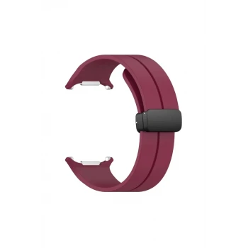 Newface Watch 7 Ultra KR418 Tender Silikon Kordon - Bordo