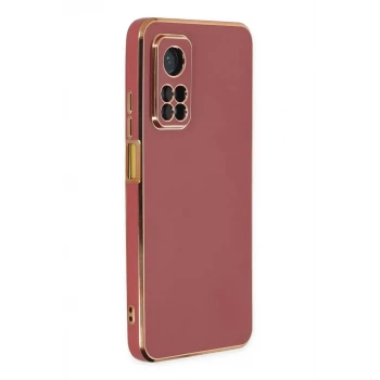 Newface Xiaomi Mi 10T Kılıf Volet Silikon - Kırmızı