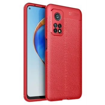 Newface Xiaomi Mi 10T Pro Kılıf Auto Focus Kapak - Kırmızı