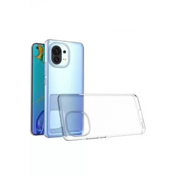 Newface Xiaomi Mi 11 Kılıf Lüx Şeffaf Silikon
