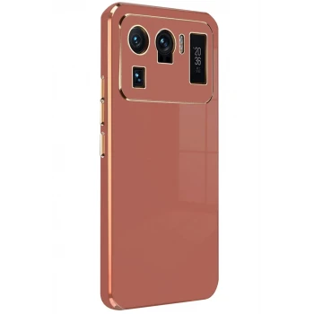 Newface Xiaomi Mi 11 Ultra Kılıf Volet Silikon - Kırmızı